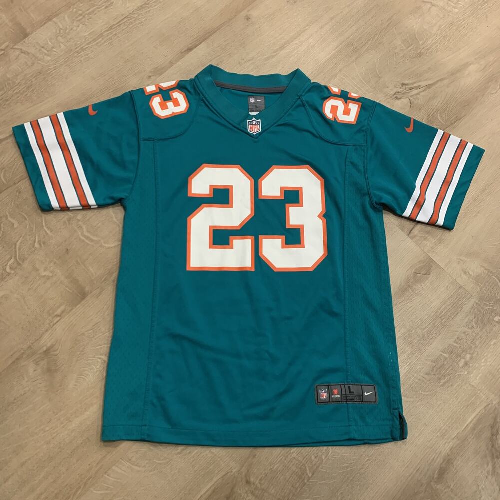 Nike NFL Miami Dolphins Jay Ajayi #23 Jersey Youth Boys Large L (14/16) Green